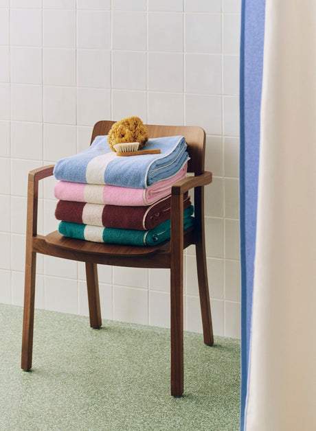 Stripe badelakan från HAY - Burgundy - Jacobsen Plus