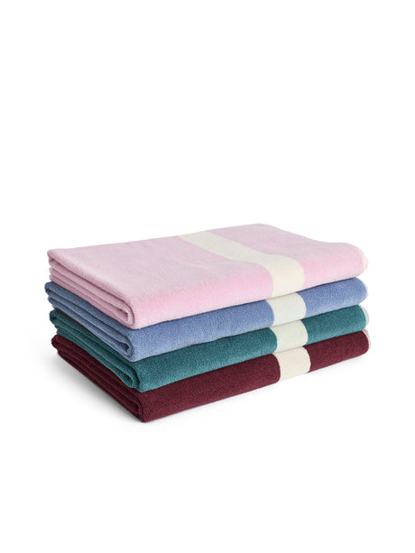 Stripe badelakan från HAY - Burgundy - Jacobsen Plus