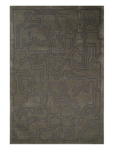 Structures 2.0 Matta, Arktiskt grön från Massimo - 170 x 240 cm - Jacobsen Plus