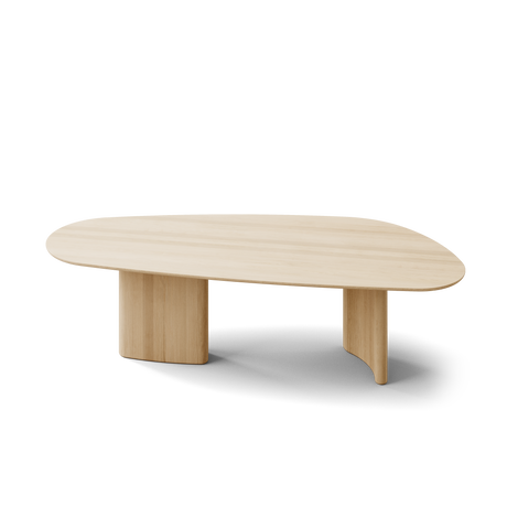Tangent matbord, rektangulärt i såpbehandlad ek från DK3 - L240 x W110 x H72 cm - Jacobsen Plus