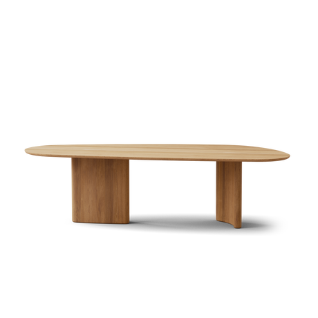 Tangent matbord, rektangulärt oljad ek från DK3 - L240 x W110 x H72 cm - Jacobsen Plus