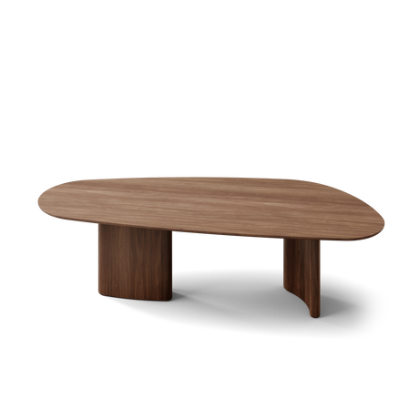 Tangent matbord, rektangulärt i lackad valnöt från DK3 - L240 x W110 x H72 cm - Jacobsen Plus