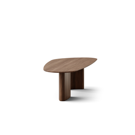 Tangent matbord, rektangulärt i lackad valnöt från DK3 - L240 x W110 x H72 cm - Jacobsen Plus