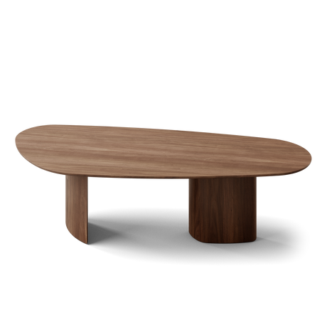 Tangent matbord, rektangulärt i lackad valnöt från DK3 - L240 x W110 x H72 cm - Jacobsen Plus