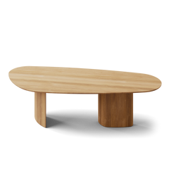 Tangent matbord, rektangulärt oljad ek från DK3