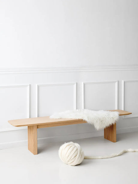 Ten Bänk från DK3 - L 180 cm / Såpbehandlad eg - Jacobsen Plus