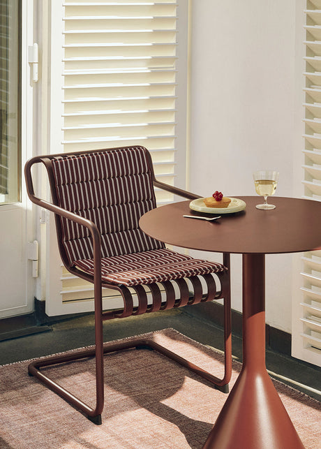 Terrazza Fällbar sittdyna från Hay - Olive bold stripe - Jacobsen Plus