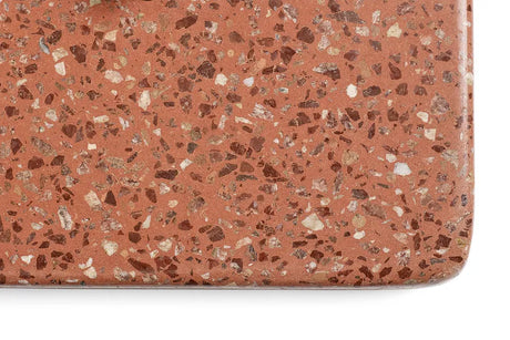 Terrazzo Table från HAY - Ø: 70 x H: 74 cm / Anthracite - grå terrazzo - Jacobsen Plus