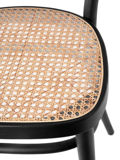 215 R Matstol, svart ask från Thonet - 4 - Jacobsen Plus