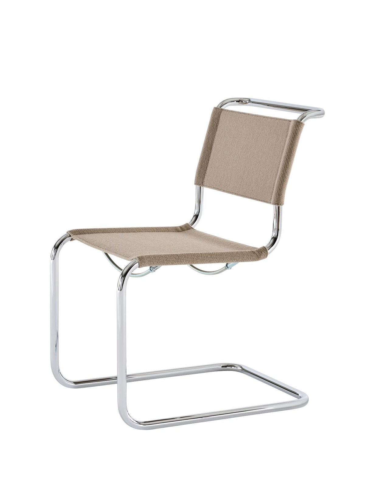 S 33 V-konsolstol från Thonet - Chrome - Nobel 61297 - Without gliders - Jacobsen Plus
