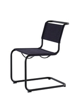 S 33 V-konsolstol från Thonet - Deep Black - Cento Deep - Plastic gliders black - Jacobsen Plus