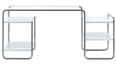 S 285 Skrivbord, krom från Thonet