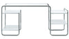 S 285 Skrivbord, krom från Thonet