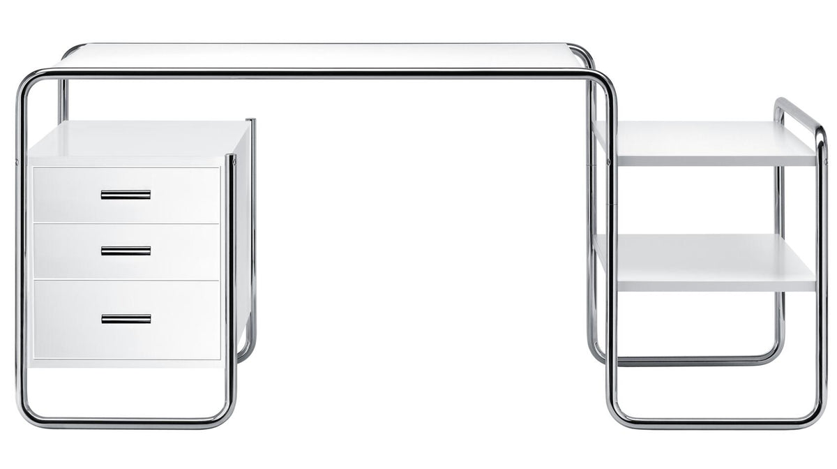  - Lacquer pure white RAL 9010 - 1 large corpus + 2 shelves - Jacobsen Plus