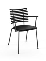 Tiger Armstol, svart läder från Naver Collection - 31 - Jacobsen Plus