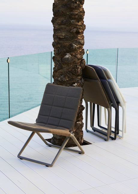 Traveller Lounge Fällstol, soft touch från Cane-line - 2 - Jacobsen Plus