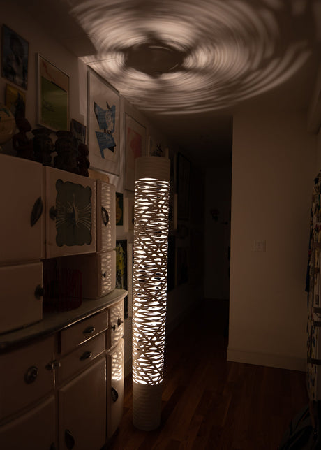 Tress Golvlampa från Foscarini - Mellem / Svart - Jacobsen Plus