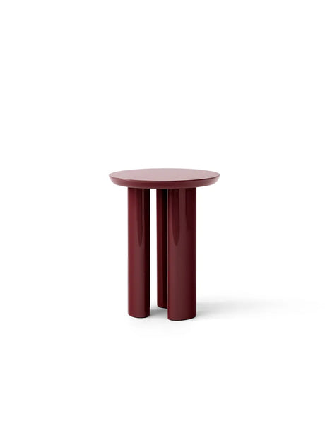 Tung JA3 sidobord, burgundyröd från &Tradition - Jacobsen Plus