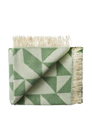 Twist a Twill Pläd, lönngrön från Silkeborg Uldspinderi