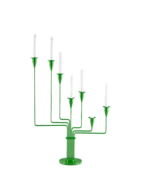 Karlsvognen Table Ljusstake, grön från Piet Hein - 1 - Jacobsen Plus