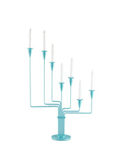 Karlsvognen Table Ljusstake, turkos från Piet Hein