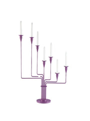 Karlsvognen Table Ljusstake, lila från Piet Hein