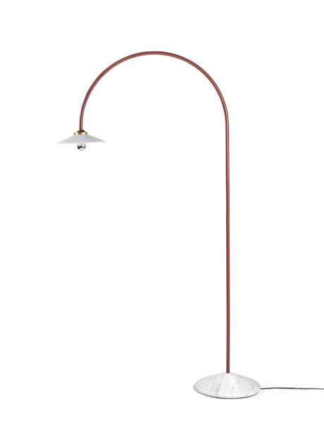 Standing Lamp No. 2 Marble från Valerie Objects - Menie Red - Jacobsen Plus