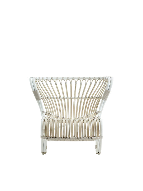 Fox Exterior Fåtölj, Dove White från Sika-Design - Ingen dyna - Jacobsen Plus