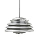 Hive pendel, aluminium av Verner Panton
