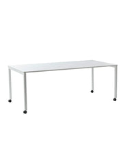 Panton Move matbord, Vit av Verner Panton