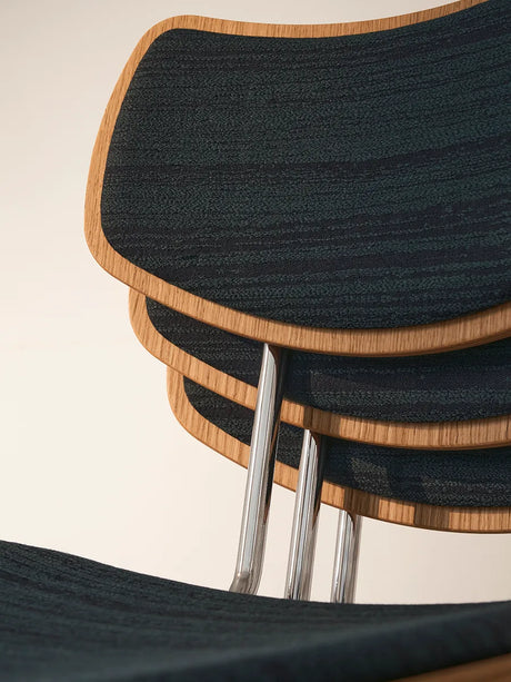 Vega Stol, mood 01104/krom från Carl Hansen & Søn - 5 - Jacobsen Plus