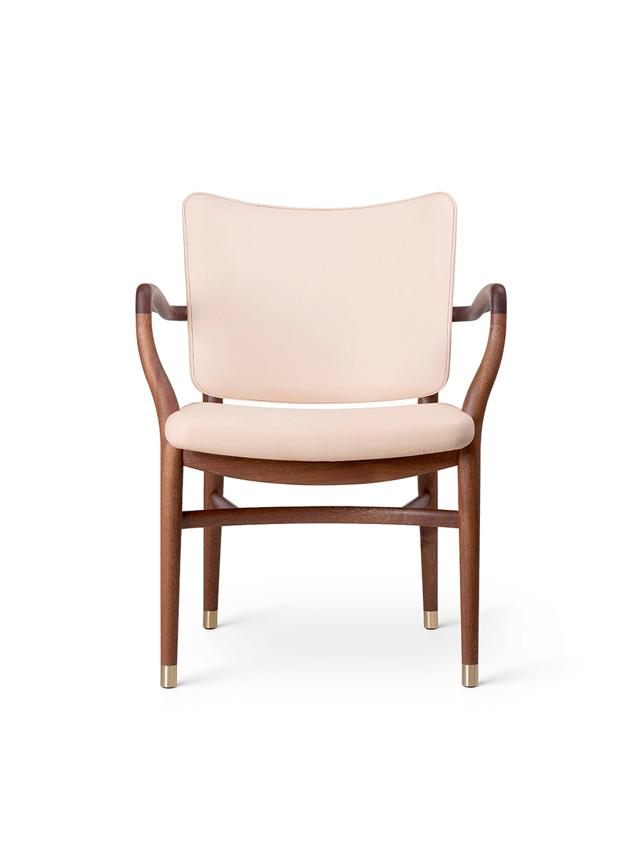 VLA61 Monarch Chair av Vilhelm Lauritzen - Mahogny olie - Sif 90 - Jacobsen Plus
