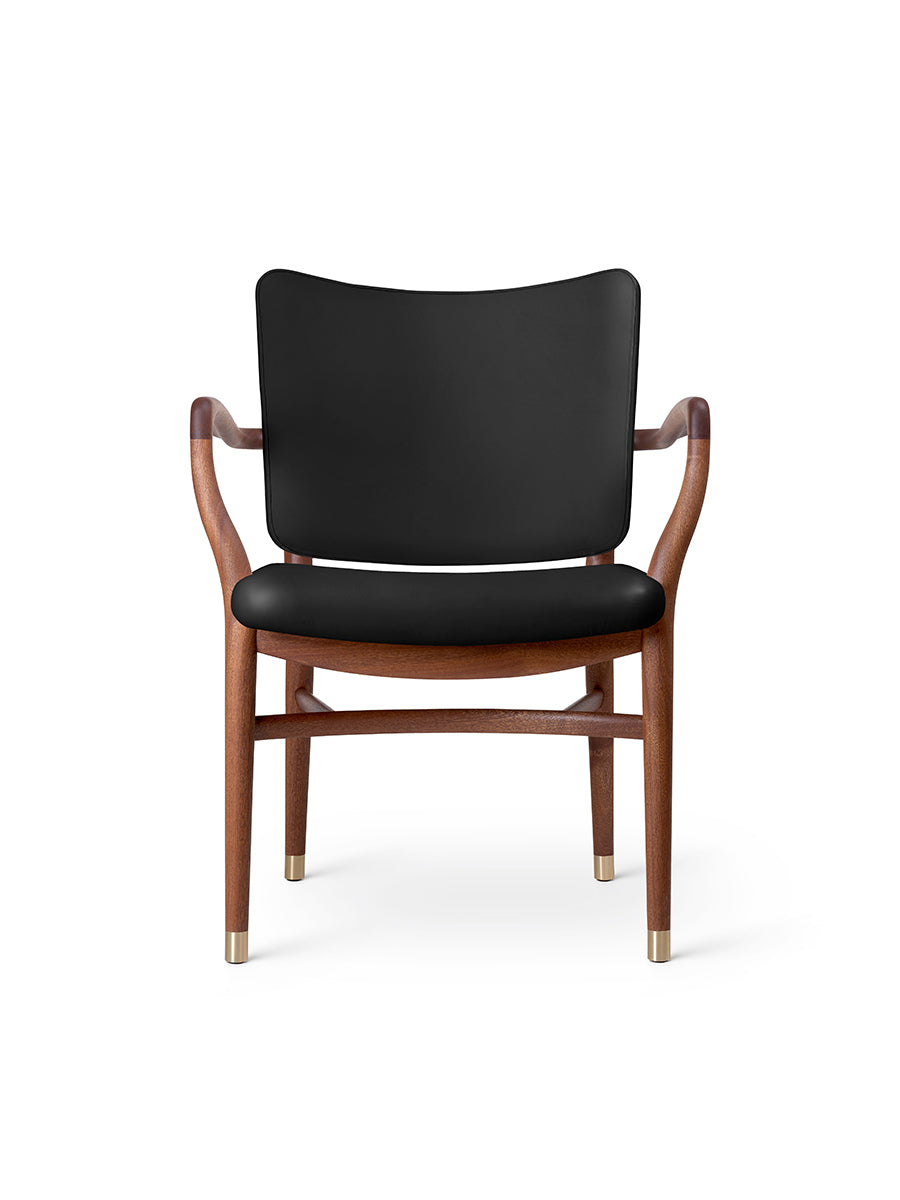 VLA61 Monarch Chair av Vilhelm Lauritzen - Mahogny olie - Sif 98 - Jacobsen Plus