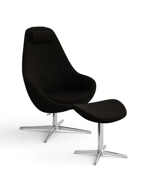 Kokon Fåtölj inkl. Pall från Varier - Reflect / Reflect 194 / Black base - Jacobsen Plus