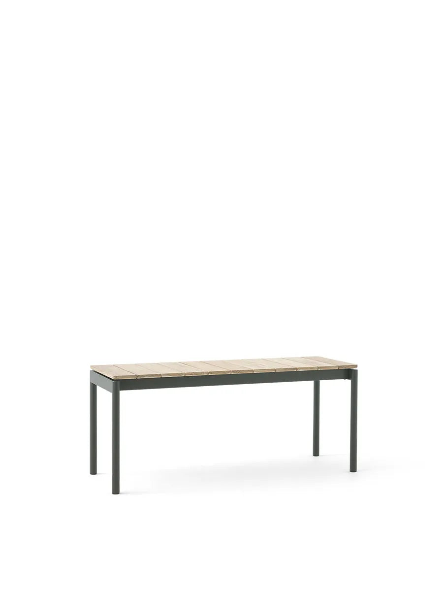 Ville AV27 Trädgårdsbänk, 110x40 från &Tradition - Brons Green - Jacobsen Plus