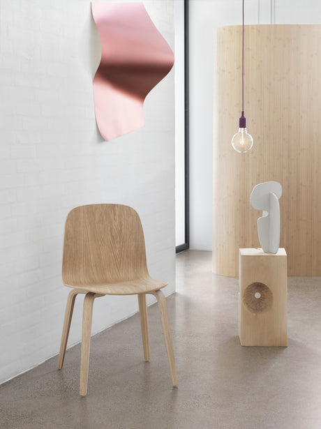 Visu-stol, träbase från Muuto - 3 - Jacobsen Plus