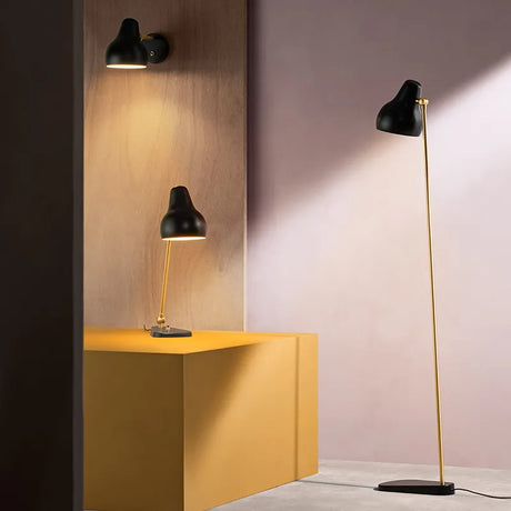 VL38 vägglampa från Louis Poulsen - Svart - Jacobsen Plus