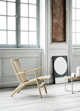 CH25 Loungestol, ek såpa av Hans J. Wegner - 3 - Jacobsen Plus