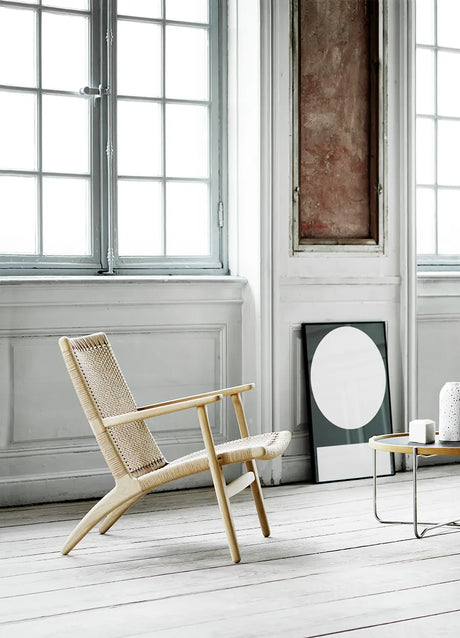 CH25 Loungestol, ek såpa av Hans J. Wegner - 3 - Jacobsen Plus