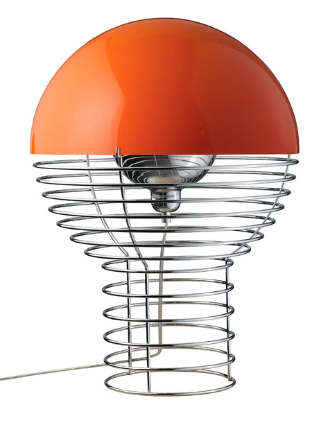 Wire bordslampa, Ø40 av Verner Panton - Vit Ø: 40 cm - Jacobsen Plus