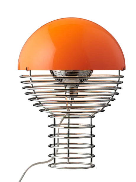 Wire Bordslampa Ø30, orange av Verner Panton - Jacobsen Plus