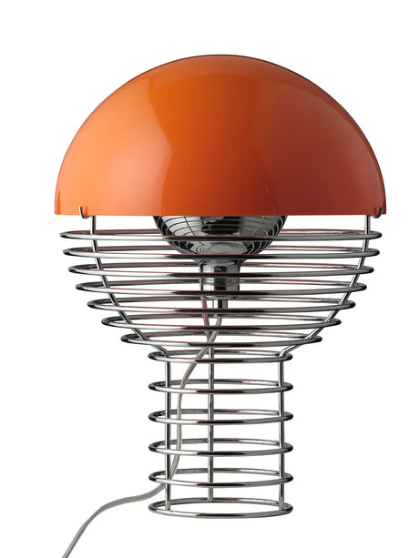 Wire Bordslampa Ø30, orange av Verner Panton - 2 - Jacobsen Plus