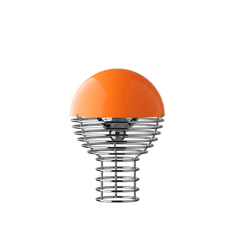 Wire portable bordslampa, Ø18 av Verner Panton - Orange - Jacobsen Plus