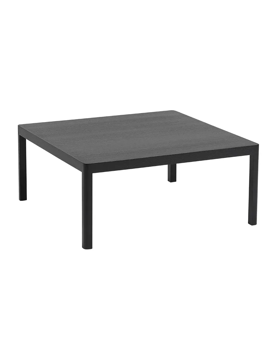 Workshop soffbord från Muuto - 86 x 86 cm / Black oak - Black oak - Jacobsen Plus