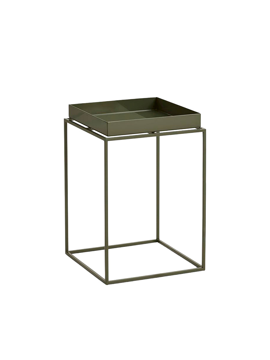 Tray Table Liten Hög 30x30 från Hay - Olive green - Jacobsen Plus