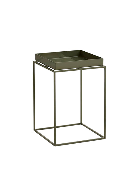 Tray Table Liten Hög 30x30 från Hay - Olive green - Jacobsen Plus