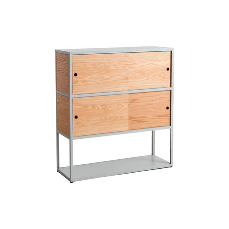 New Order Bokhylla, kombination 305 från HAY - Charcoal - Jacobsen Plus