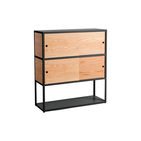 New Order Bokhylla, kombination 305 från HAY - Charcoal - Jacobsen Plus