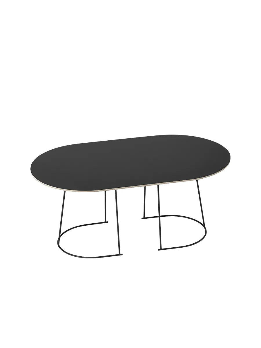 Airy soffbord, medium från Muuto - Black - Jacobsen Plus