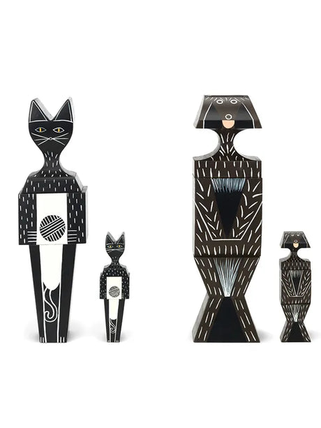 Wooden Doll, Katt & Hund från Vitra - 1 - Jacobsen Plus